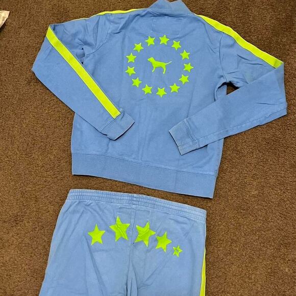 Y2k victoria's secret pink matching 2 piece tracksuit - Picture 6 of 7